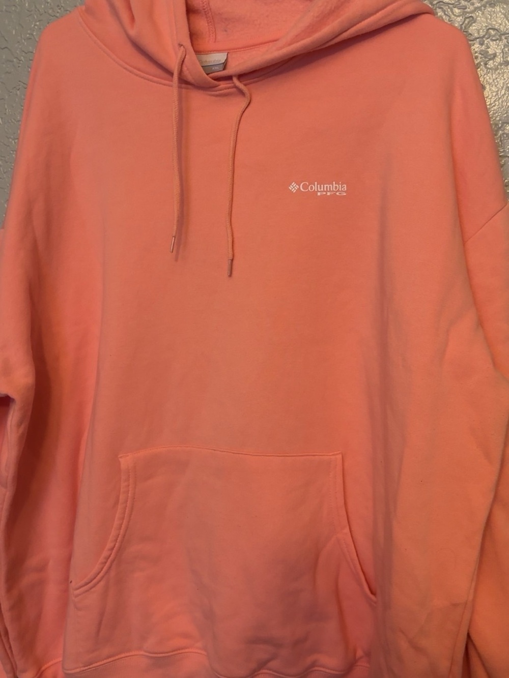 Columbia Women’s Coral-Peach Pullover Hoodie